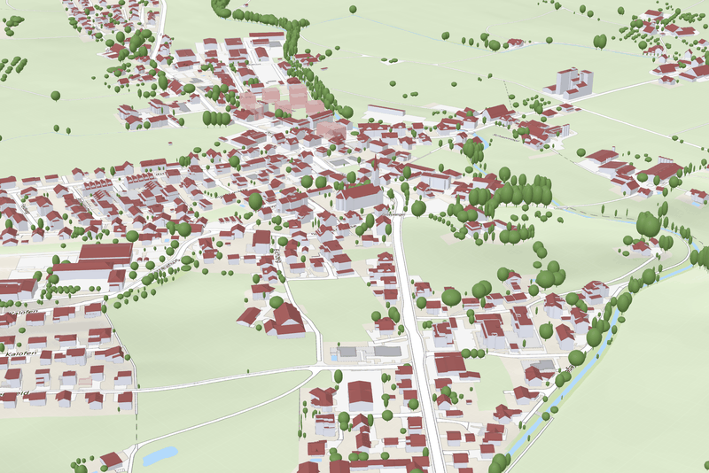Geoportal der Gemeinde Grosswangen